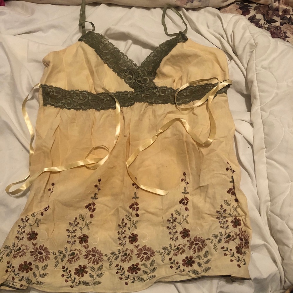 Flower tank top